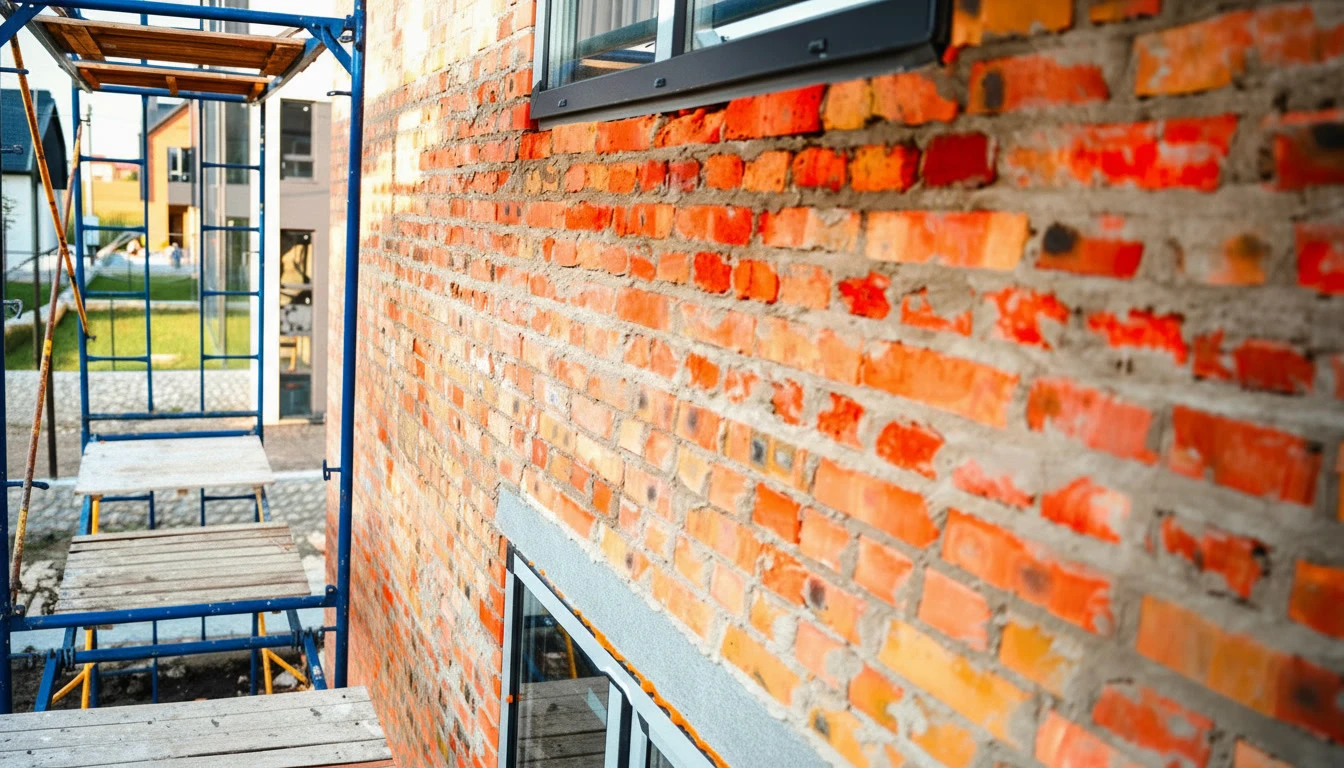 Façade extérieure d'un château ou villa historique de style éclectique, architecture Belle Époque avec éléments néo-gothiques